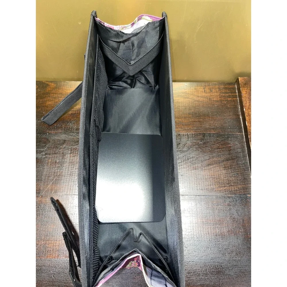 SupreGear Floral Purple Walker Wheelchair‎ Organizer Bag Tote Storage Pockets